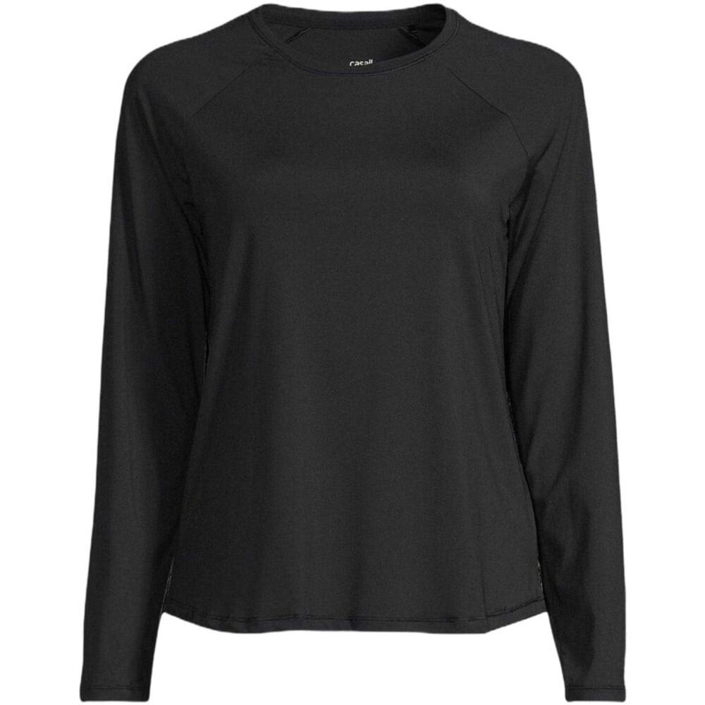 Casall Womens/Ladies Performance Long-Sleeved Gym Technical Top / Black